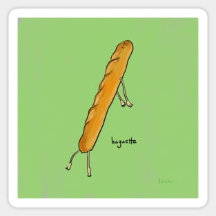 Spiritual Bread: Baguette Sticker